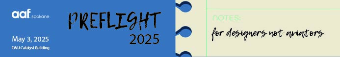 Website banner entry for the 2025 preflight event